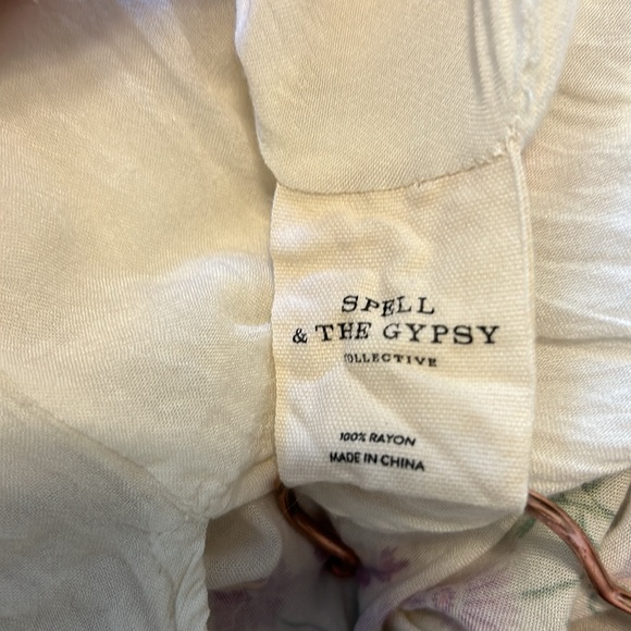 EUC Spell Posey Strappy Midi Dress size medium - Picture 10 of 11